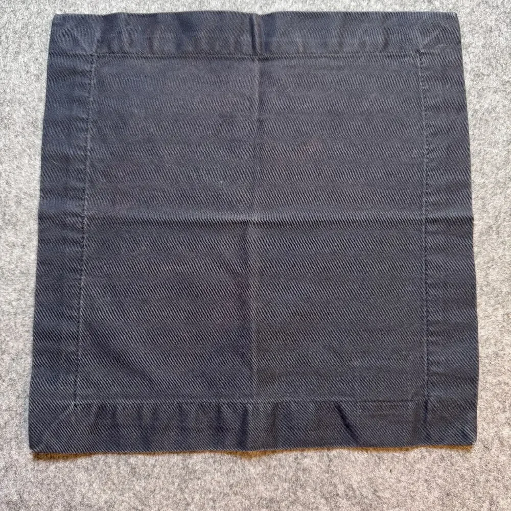 RH Restoration Hardware Hotel Cotton Navy Cocktail Napkins Set of 12